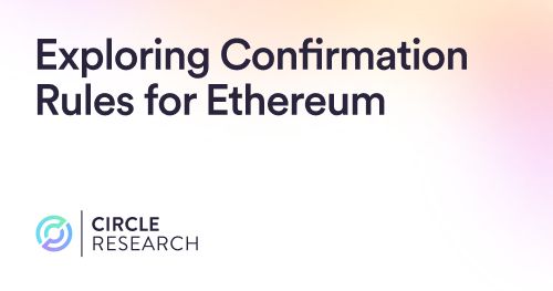 Exploring Confirmation Rules for Ethereum