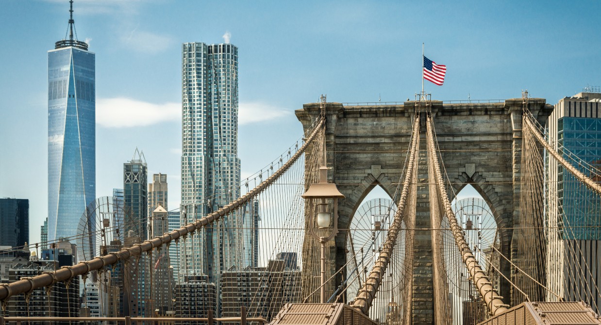 Photo of NYC skyline
