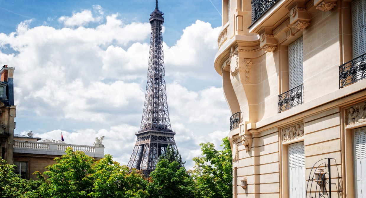 Photo of Paris skyline